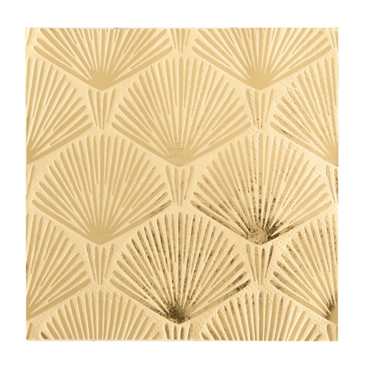 GOLD FEATHER NAPKINS