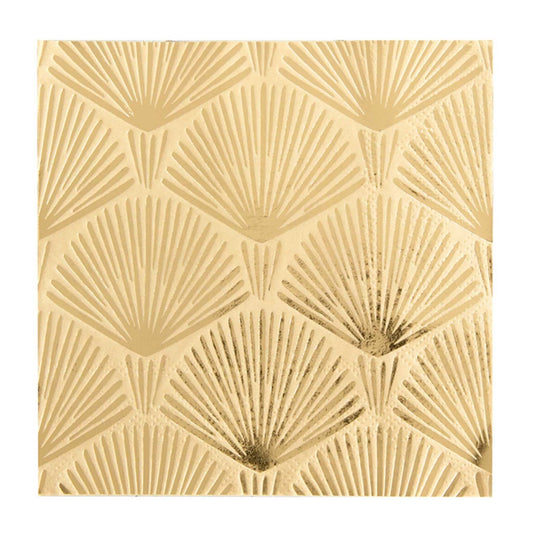 GOLD FEATHER NAPKINS