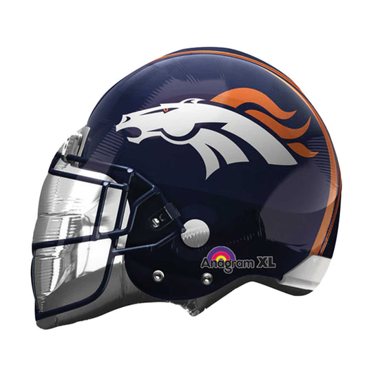 DENVER BRONCOS HELMET FOIL BALLOON
