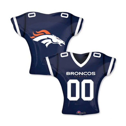 DENVER BRONCOS JERSEY FOIL BALLOON