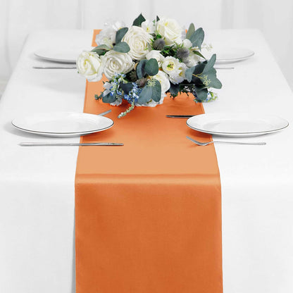 BURNT ORANGE TABLE RUNNER