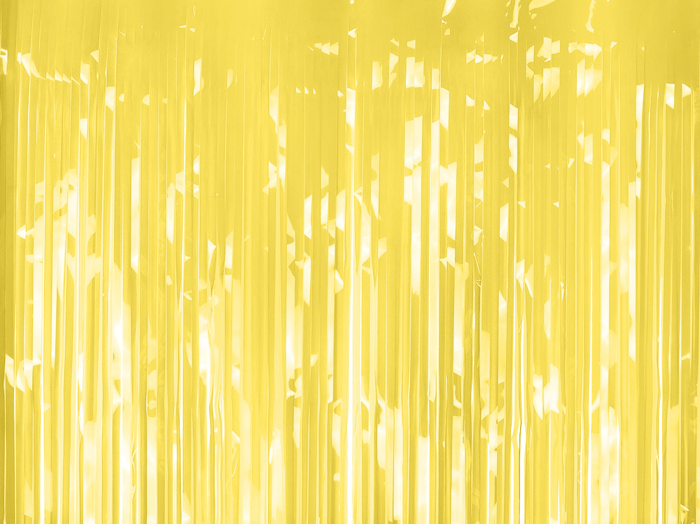 YELLOW FRINGE CURTAIN