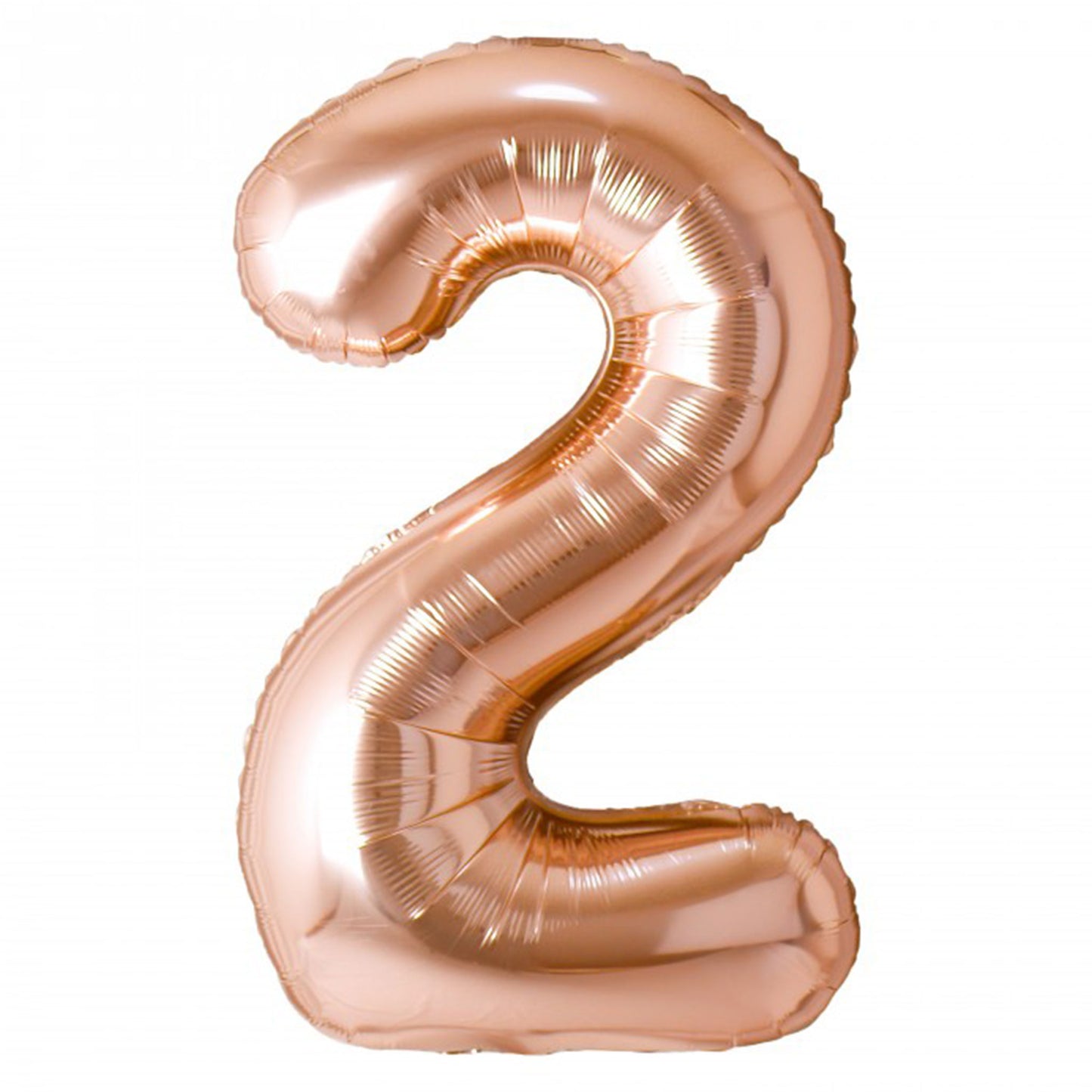 ROSE GOLD NUMBER BALLOONS