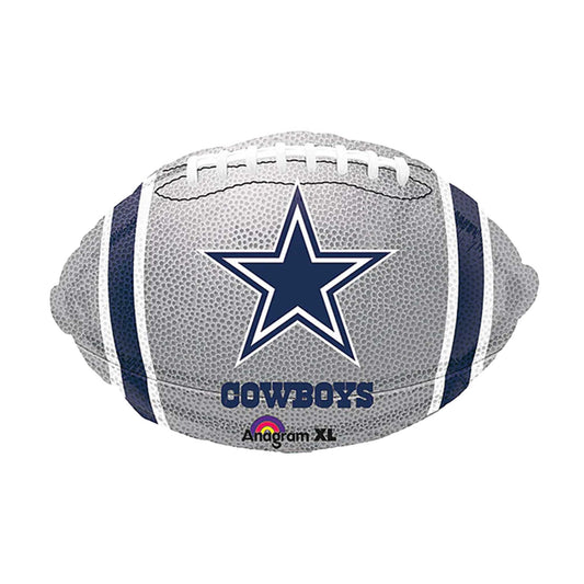 DALLAS COWBOYS FOOTBALL FOIL BALLOON
