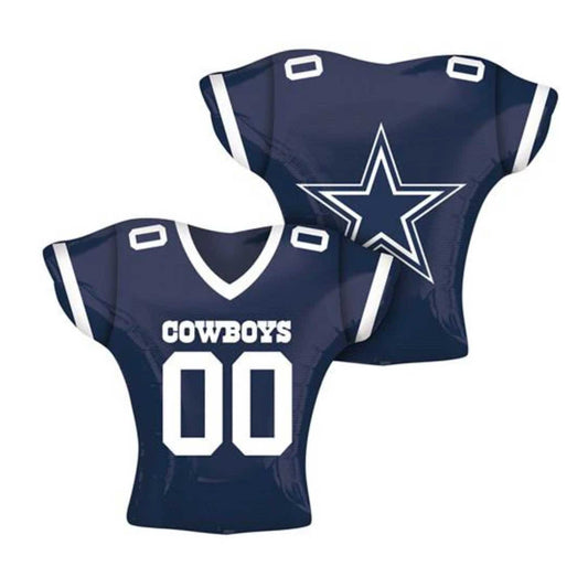 DALLAS COWBOYS JERSEY FOIL BALLOON