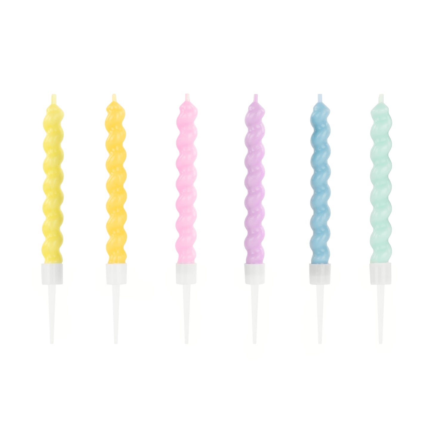 CURLY BIRTHDAY CANDLES