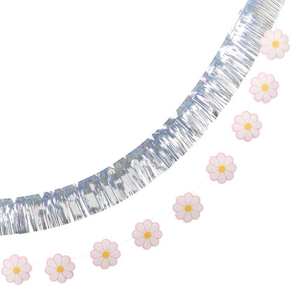 DISCO DAISY PUFFY FELT BANNER