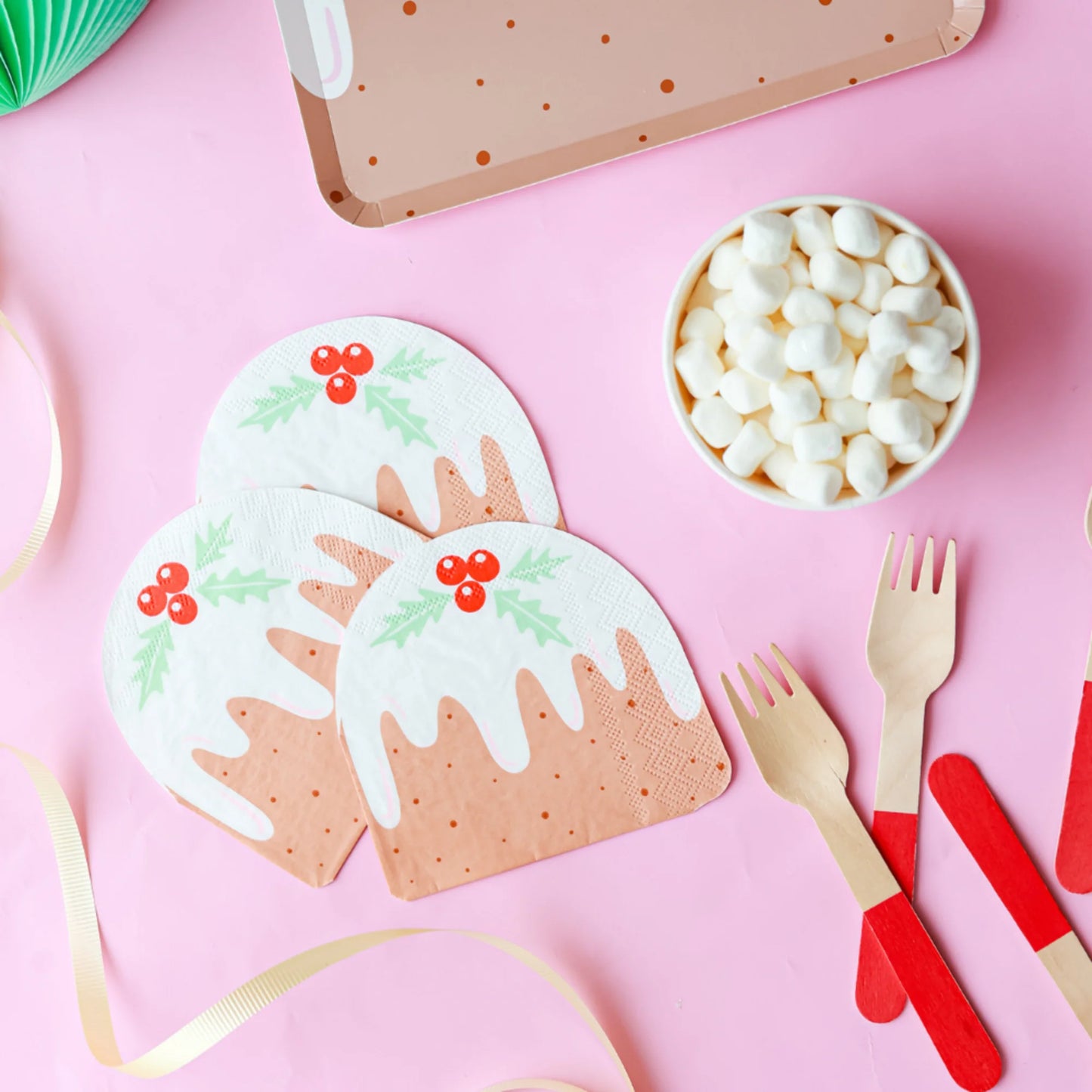 FIGGY PUDDING NAPKINS