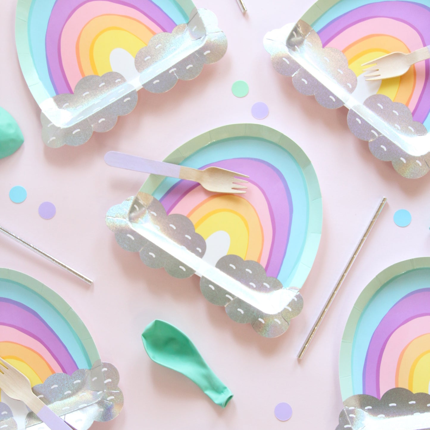 RAINBOW PLATES