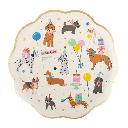DOG PARTY PLATES