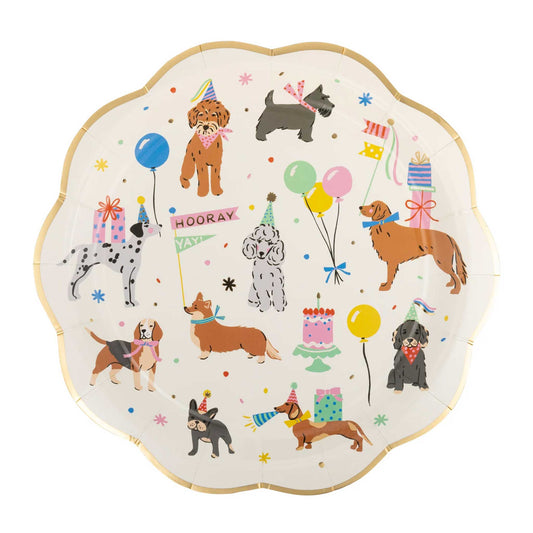 DOG PARTY PLATES