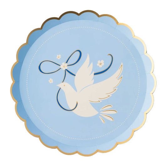 DOVE SKY BLUE PLATES