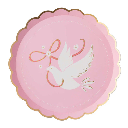 DOVE PINK PLATES