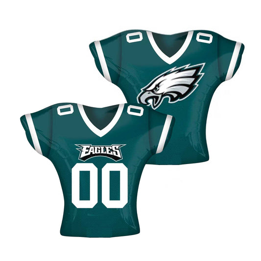 PHILADELPHIA EAGLES JERSEY FOIL BALLOON