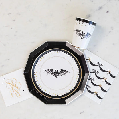 ELEGANT HALLOWEEN PLATES