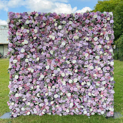 PURPLE FLORAL WALL