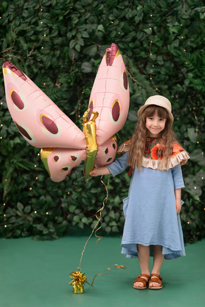 PINK BUTTERFLY FOIL BALLOON