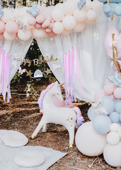 BUTTERFLY FOIL BALLOON SET