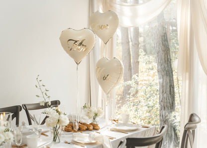 MR. & MRS. FOIL BALLOONS