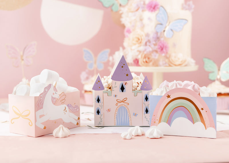 UNICORN FAVOUR BOXES