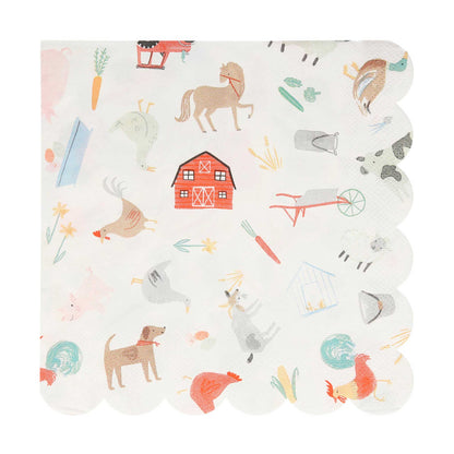 FARMYARD NAPKINS