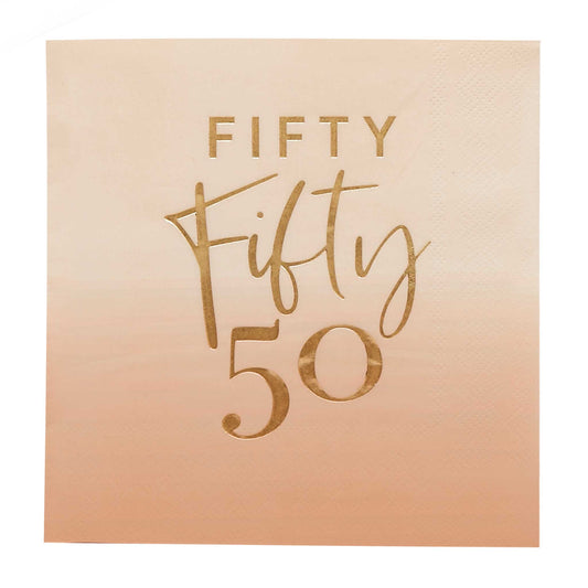FIFTY NAPKINS