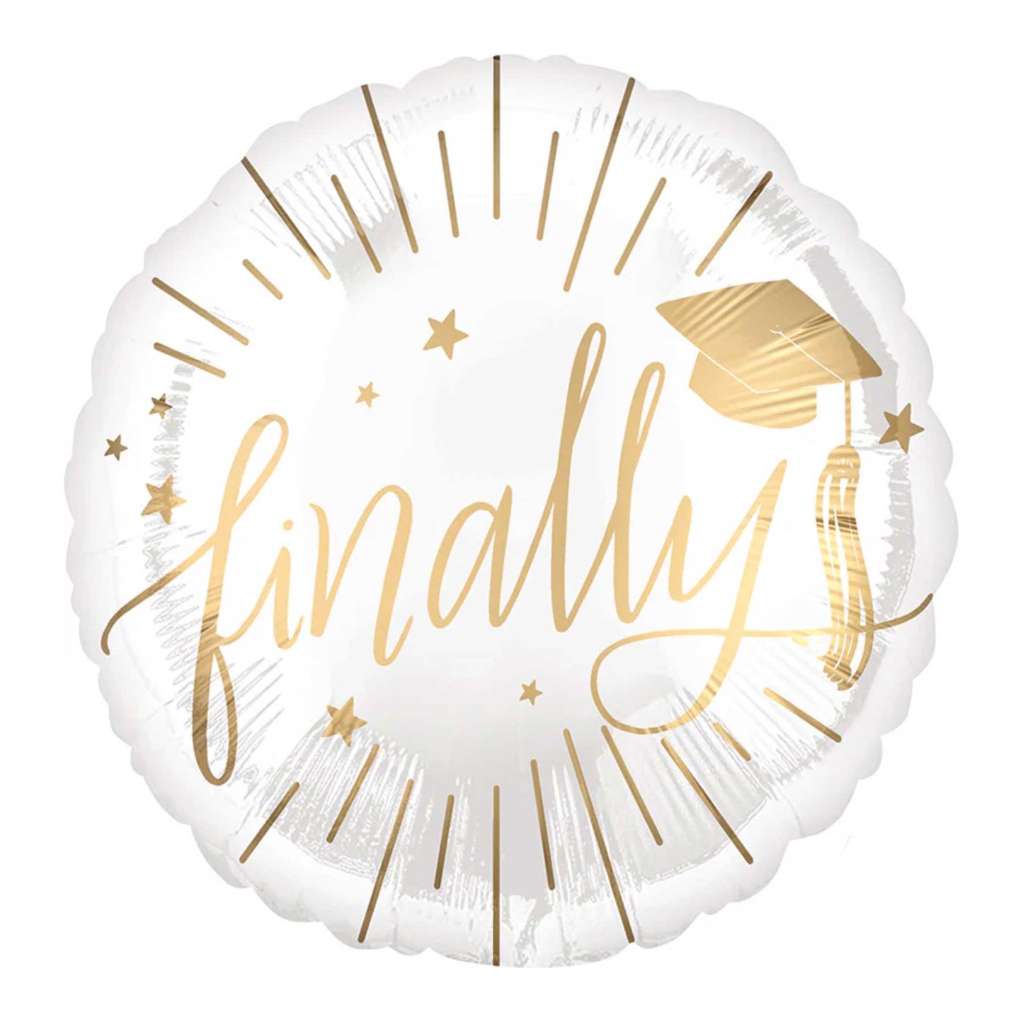 FINALLY GRAD FOIL BALLOON