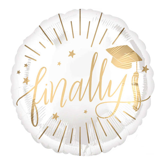FINALLY GRAD FOIL BALLOON