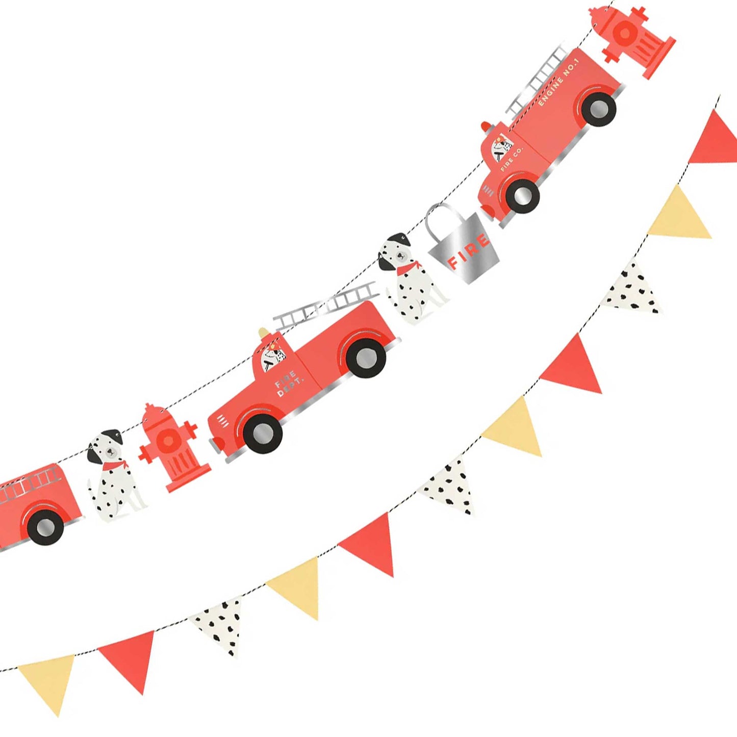 FIRE TRUCK GARLAND