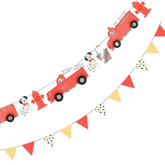 FIRE TRUCK GARLAND