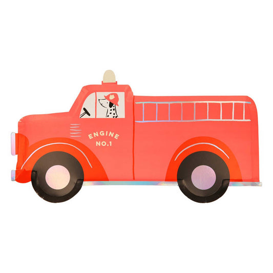 FIRE TRUCK PLATES