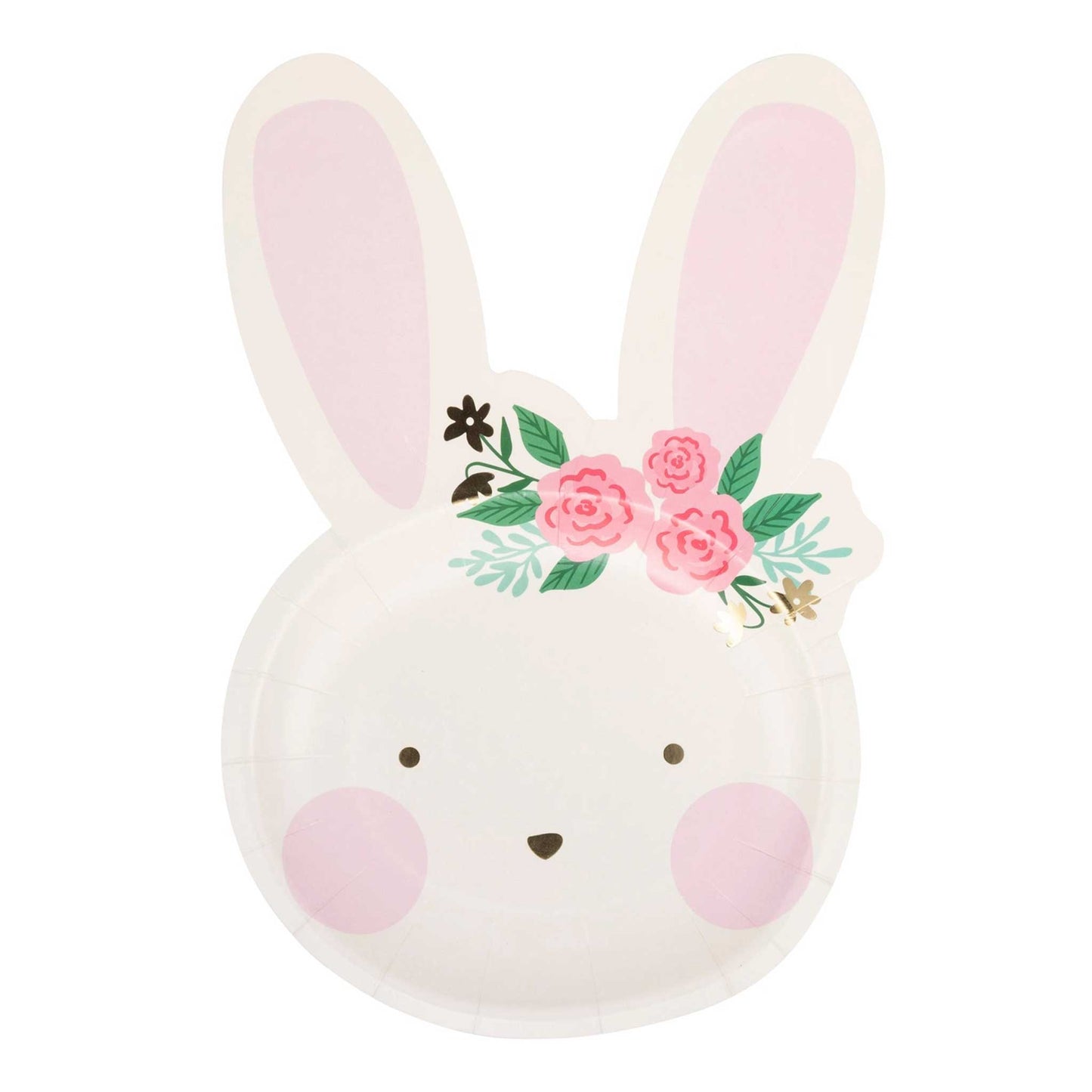 FLORAL BUNNY PLATES