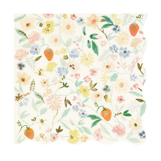 FLORAL NAPKINS