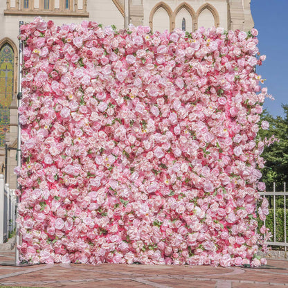 PINK FLORAL WALL