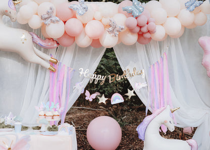 UNICORN BIRTHDAY BANNER