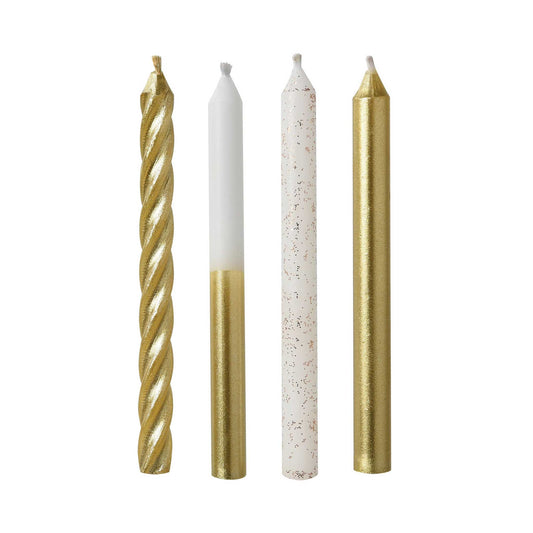 GOLD BIRTHDAY CANDLES