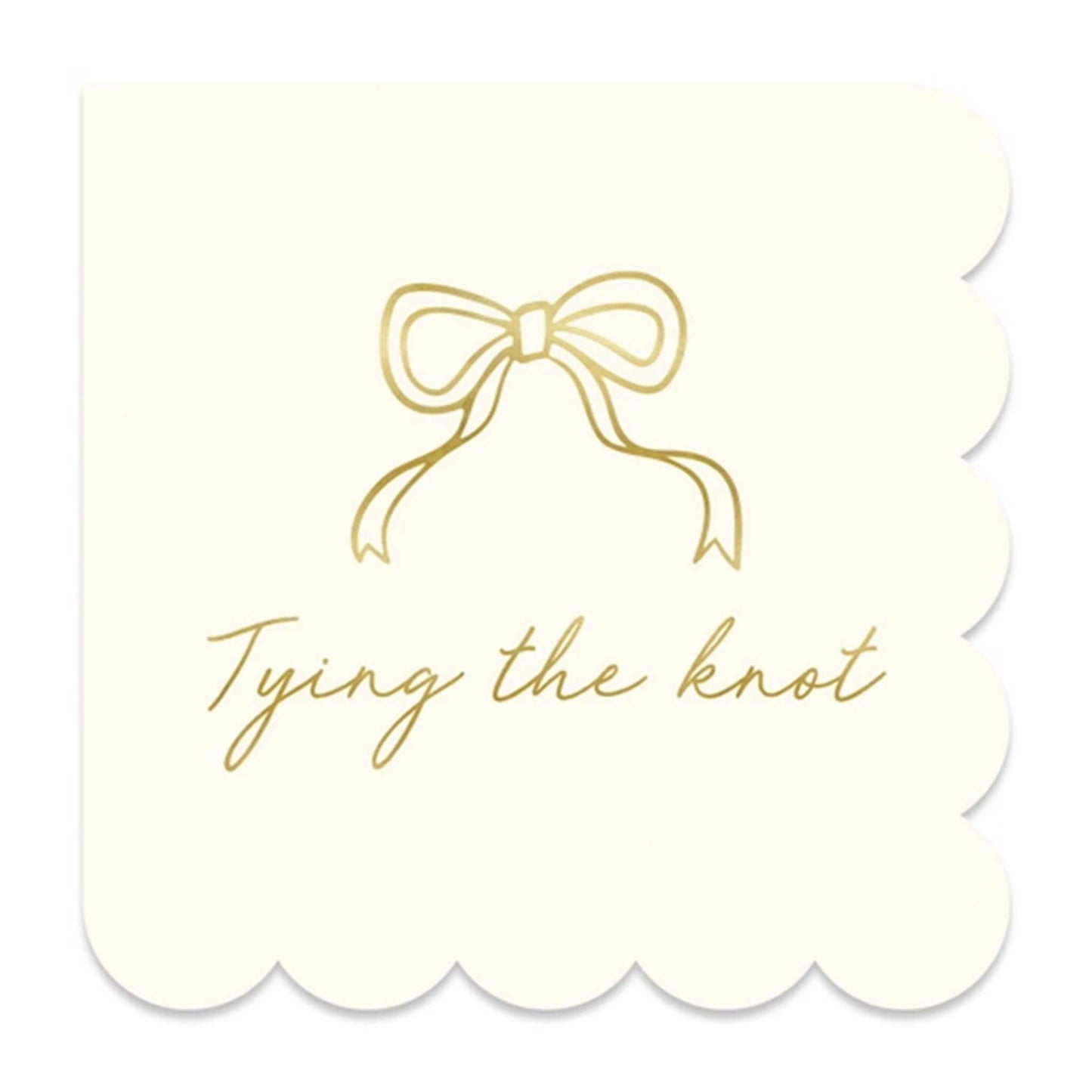 TYING THE KNOT NAPKINS