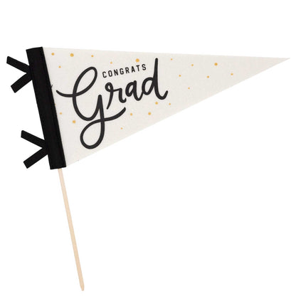 CONGRATS GRAD FELT PENNANT