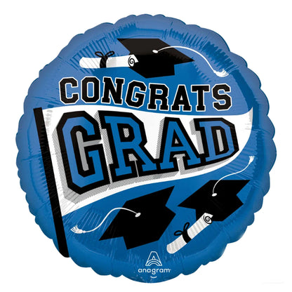 CONGRATS GRAD FOIL BALLOON