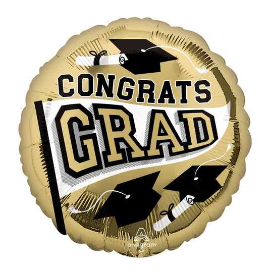 CONGRATS GRAD FOIL BALLOON