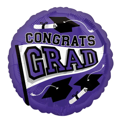 CONGRATS GRAD FOIL BALLOON