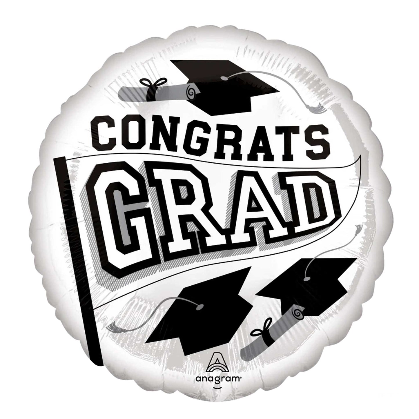 CONGRATS GRAD FOIL BALLOON