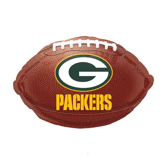 GREEN BAY PACKERS FOOTBALL FOIL BALLOON
