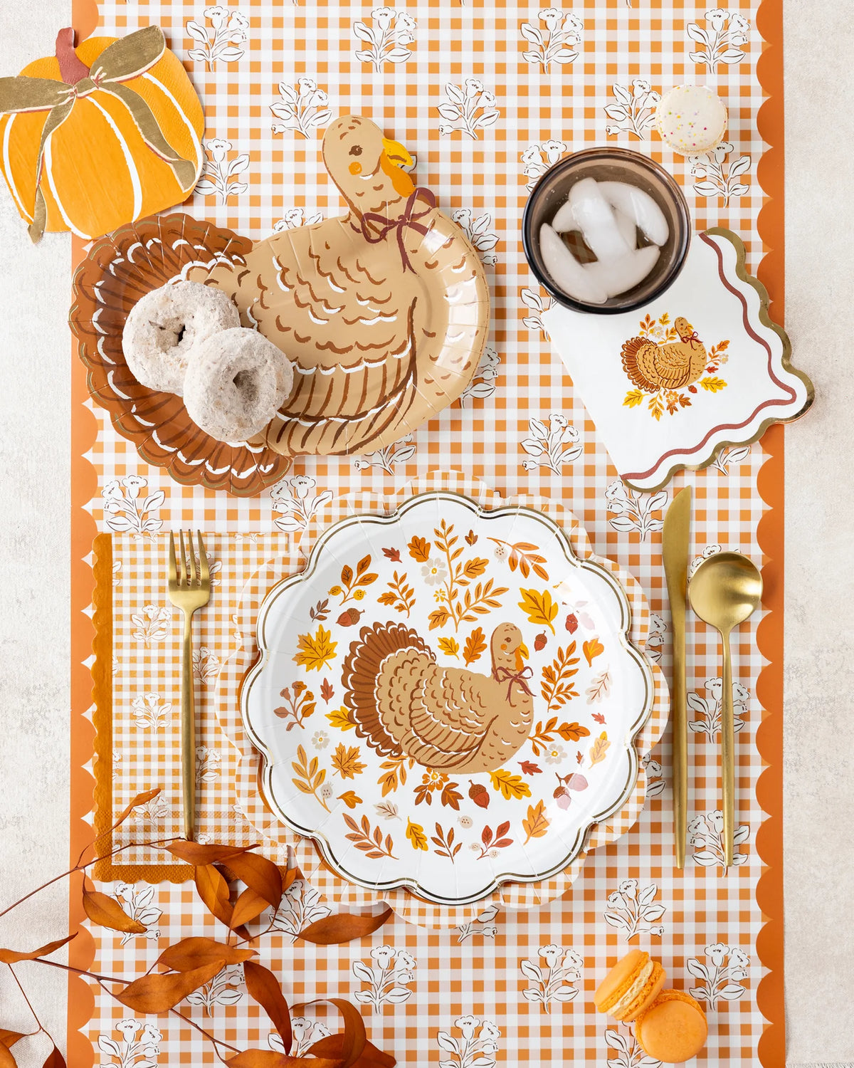 HARVEST PUMPKIN NAPKINS