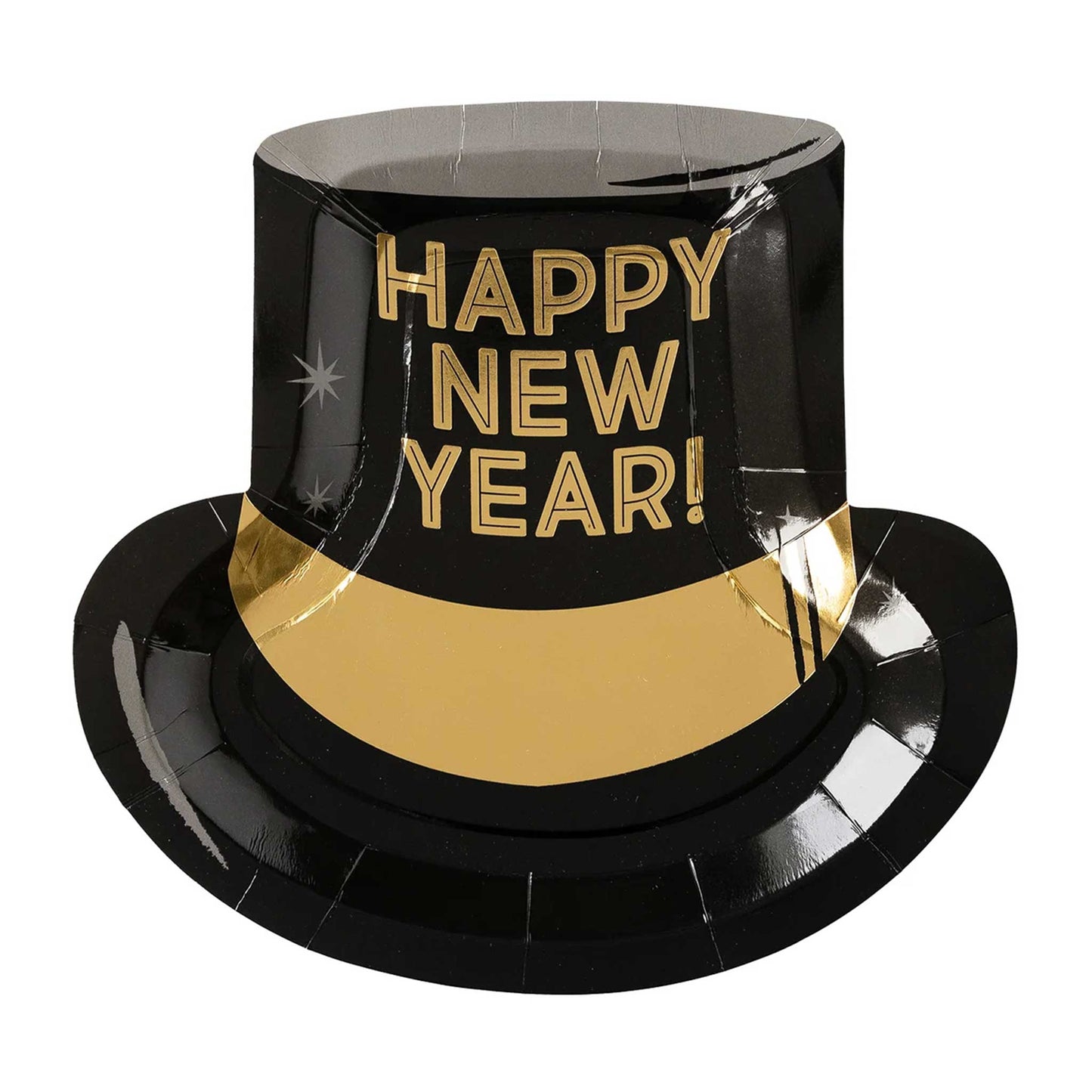 HAPPY NEW YEAR HAT PLATES