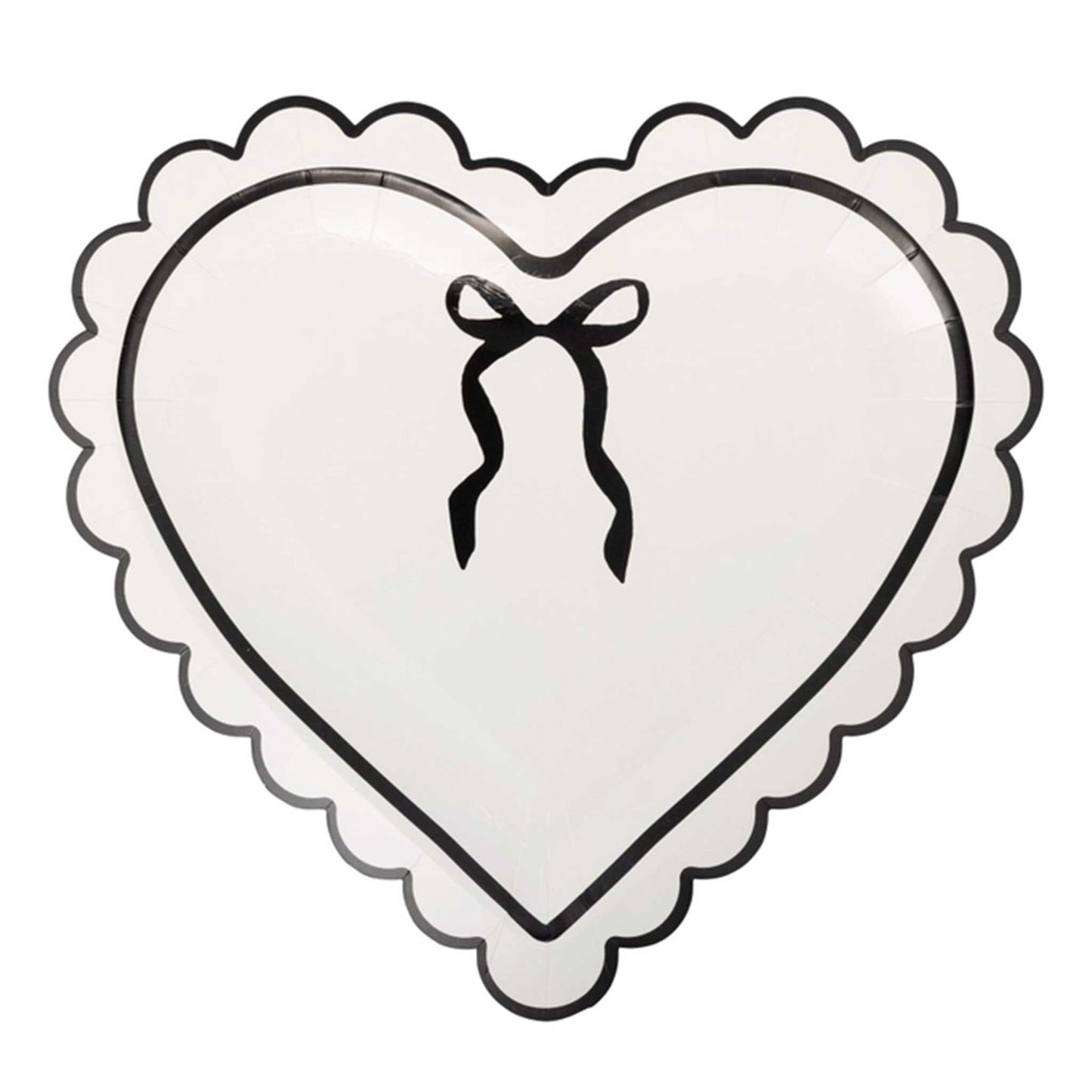 SCALLOPED HEART-SHAPED PLATES