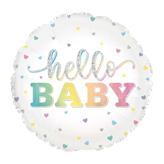 HELLO BABY FOIL BALLOON
