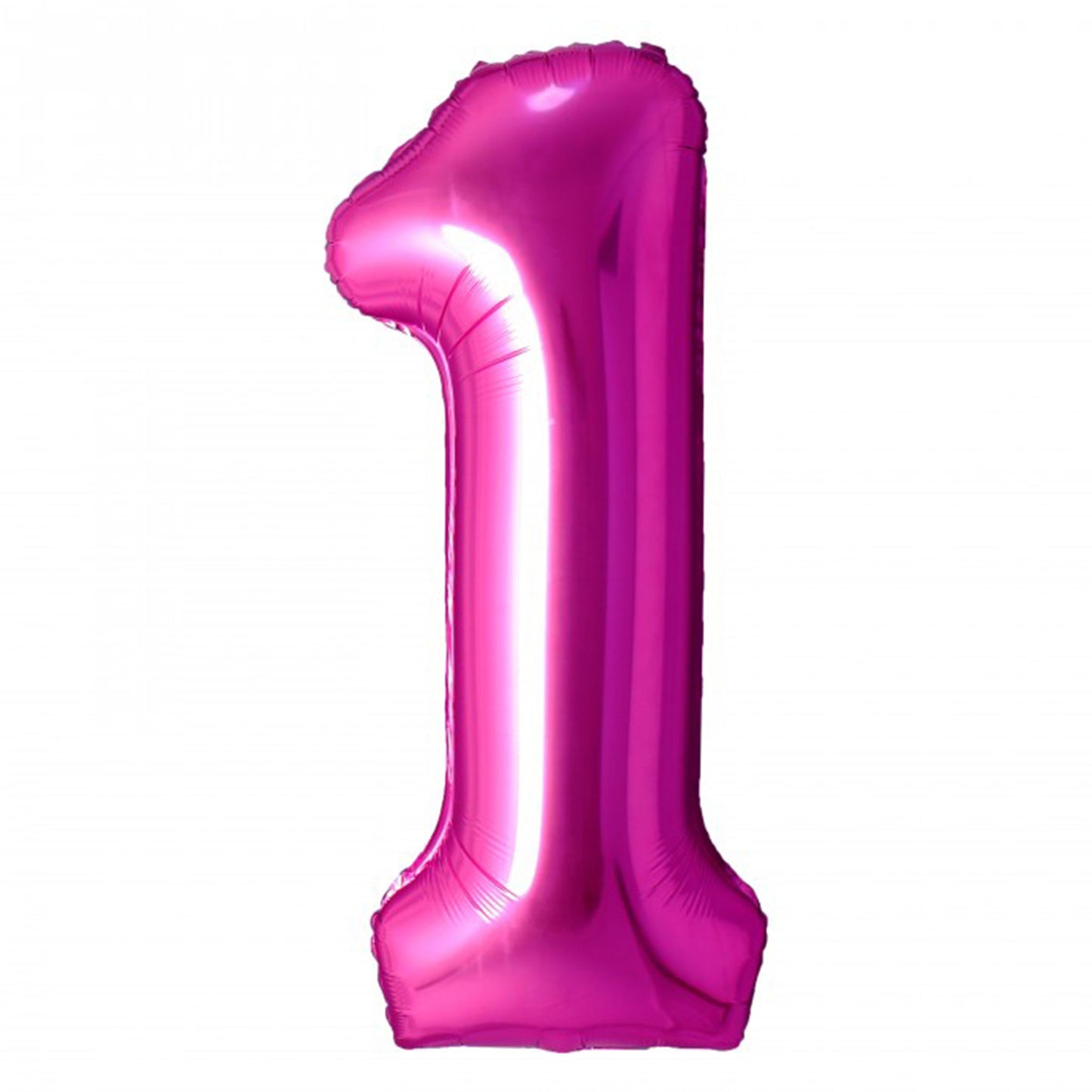 HOT PINK NUMBER BALLOONS