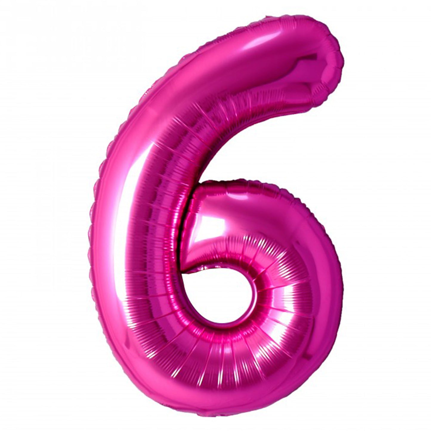 HOT PINK NUMBER BALLOONS