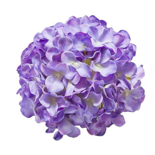 FAUX PURPLE HYDRANGEA